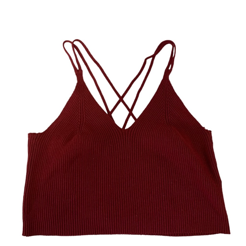Red tank top from SHEIN